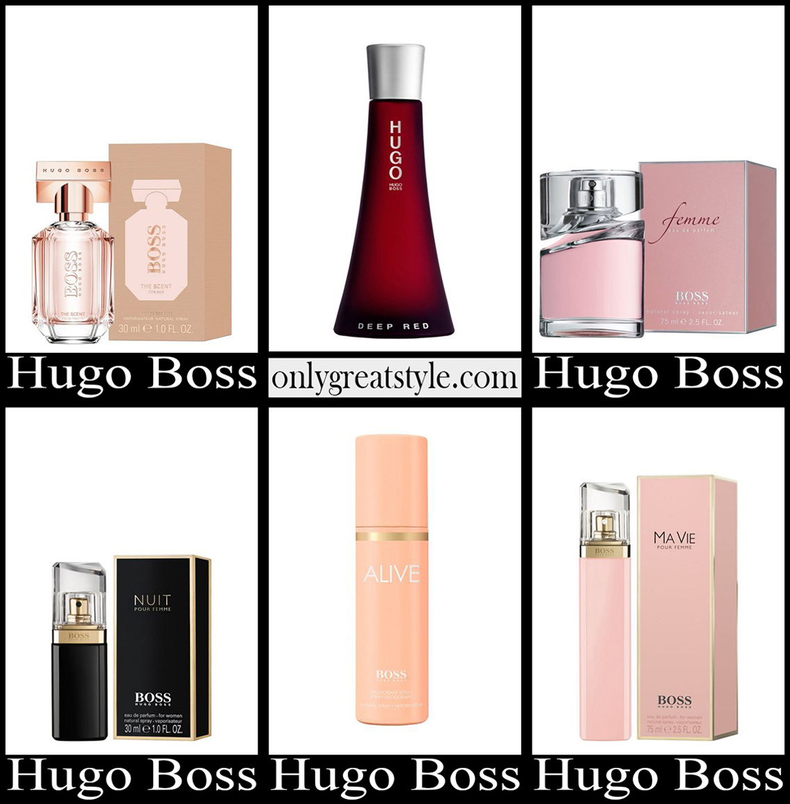 Hugo Boss perfumes 2023 new arrivals gift ideas for women