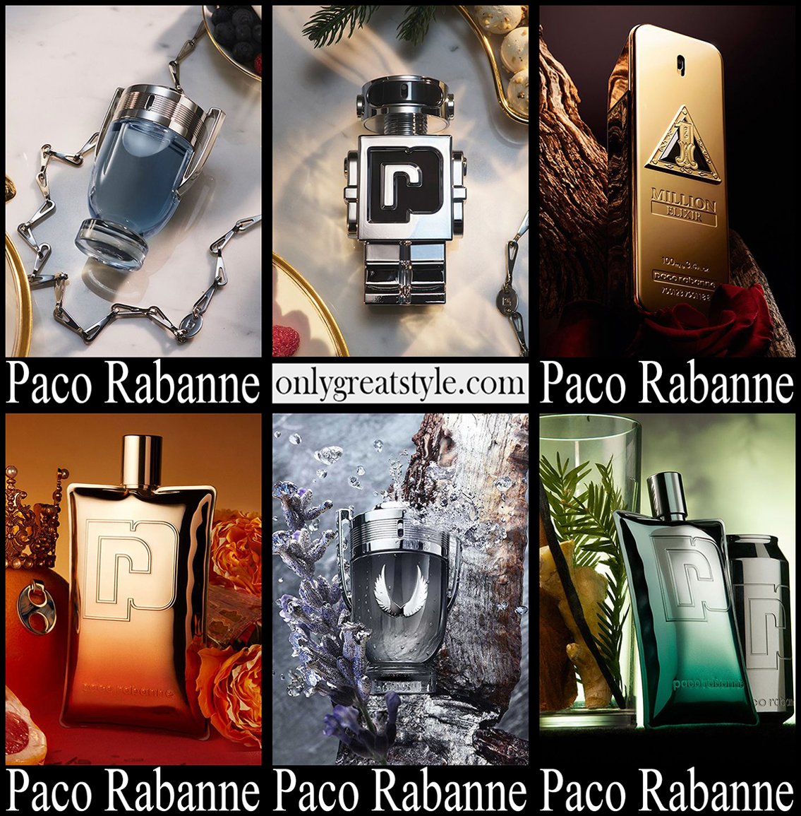 Paco Rabanne perfumes 2023 new arrivals gift ideas for men