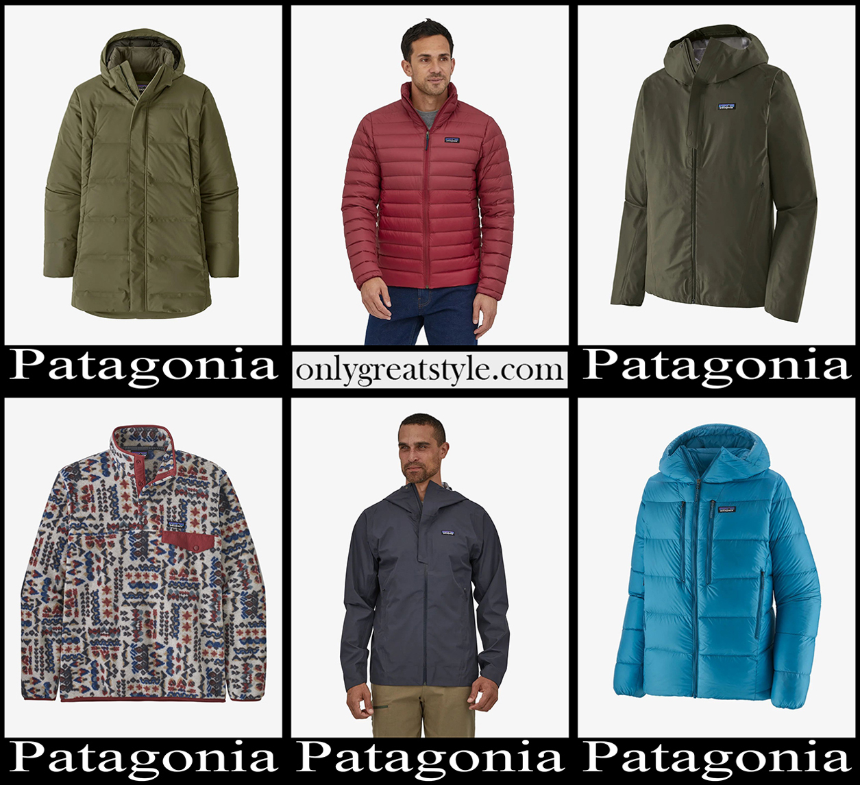 Patagonia jackets 2023 new arrivals mens clothing