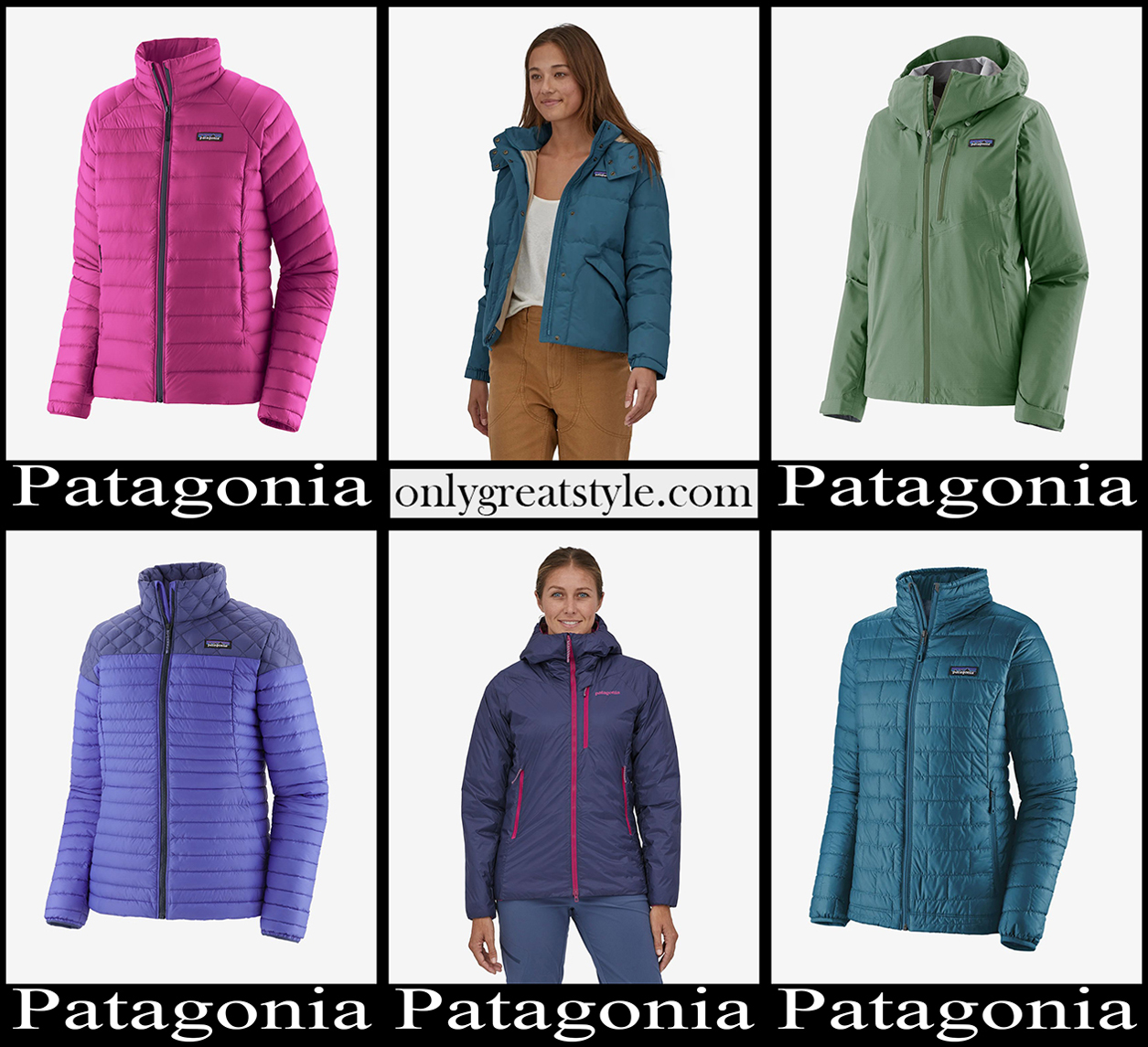 Patagonia jackets 2023 new arrivals womens clothing
