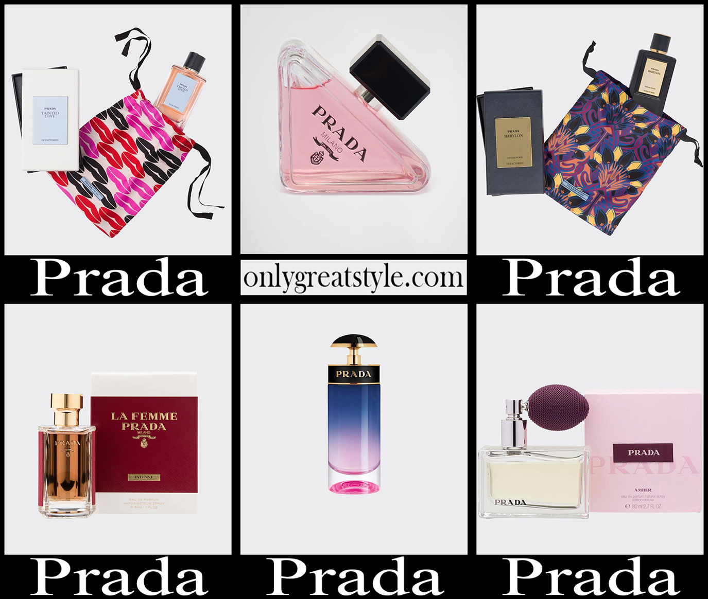 Prada perfumes 2023 new arrivals gift ideas for women