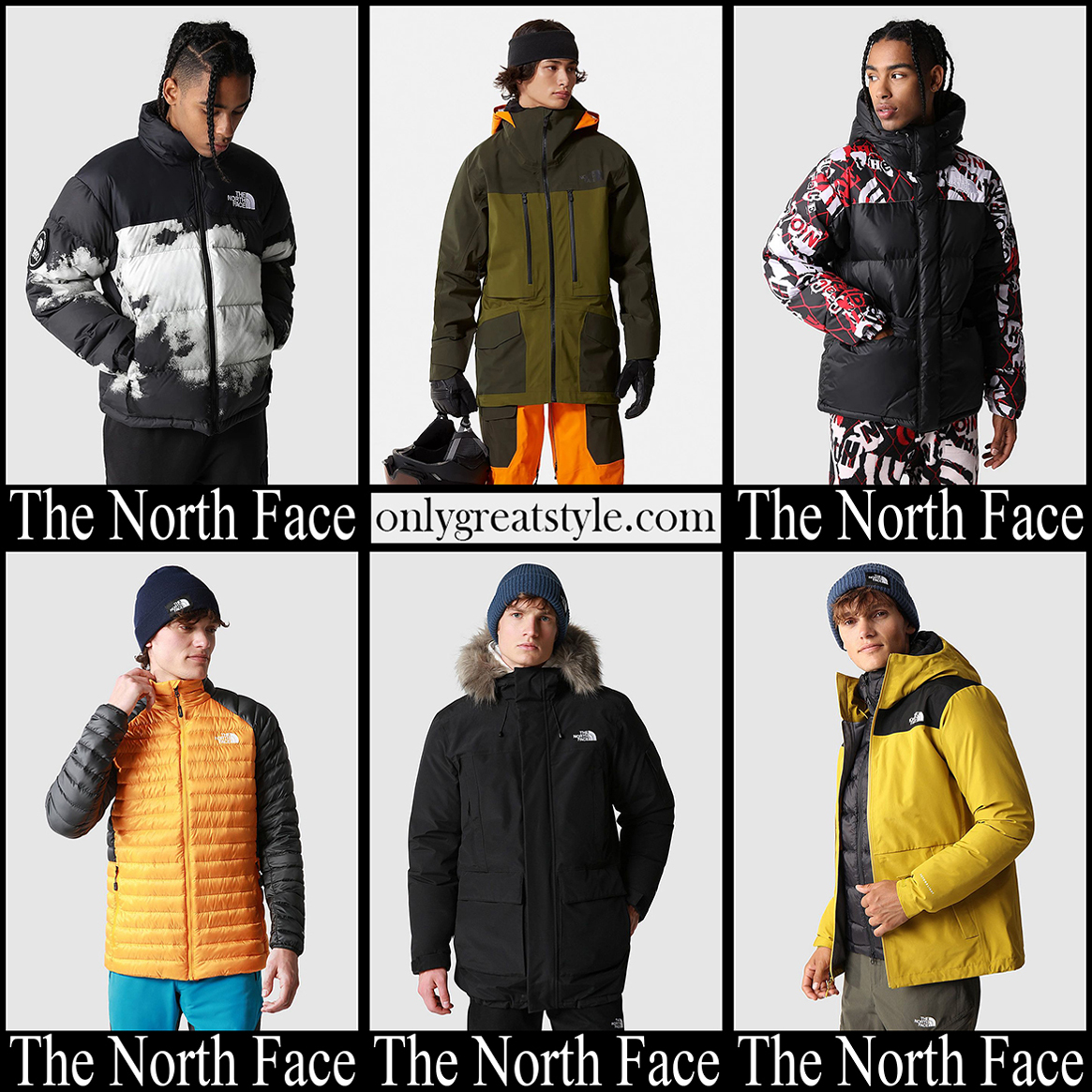 The North Face jackets 2023 arrivals mens clothing