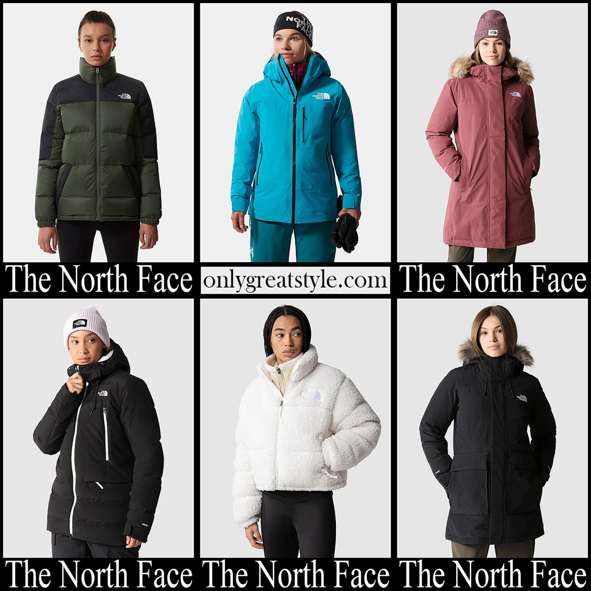 The North Face jackets 2023 arrivals womens clothing