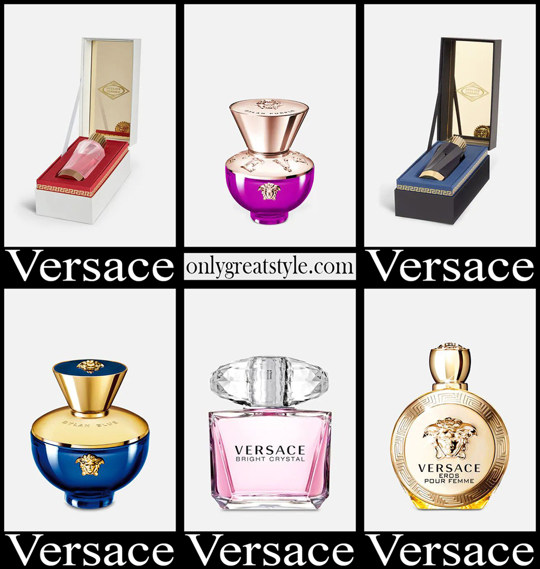 Versace perfumes 2023 new arrivals gift ideas for women