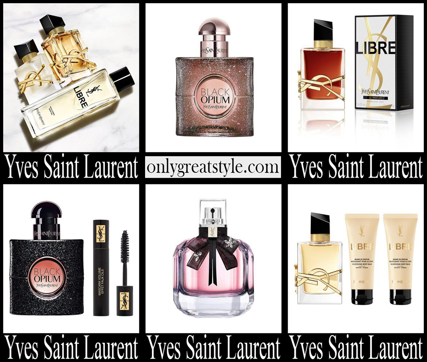 Yves Saint Laurent perfumes 2023 gift ideas for women