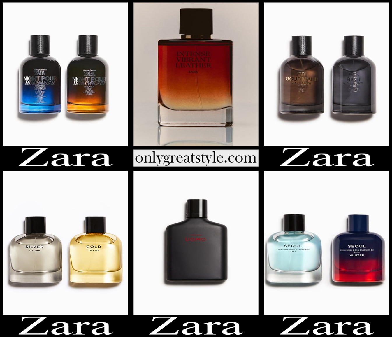 Zara perfumes 2023 new arrivals gift ideas for men