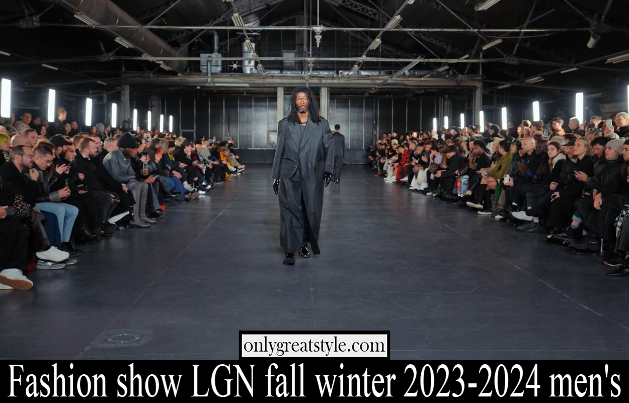 Fashion show LGN fall winter 2023 2024 mens