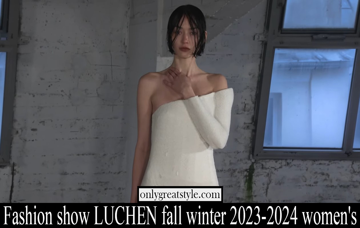 Fashion show LÙCHEN fall winter 2023 2024 womens