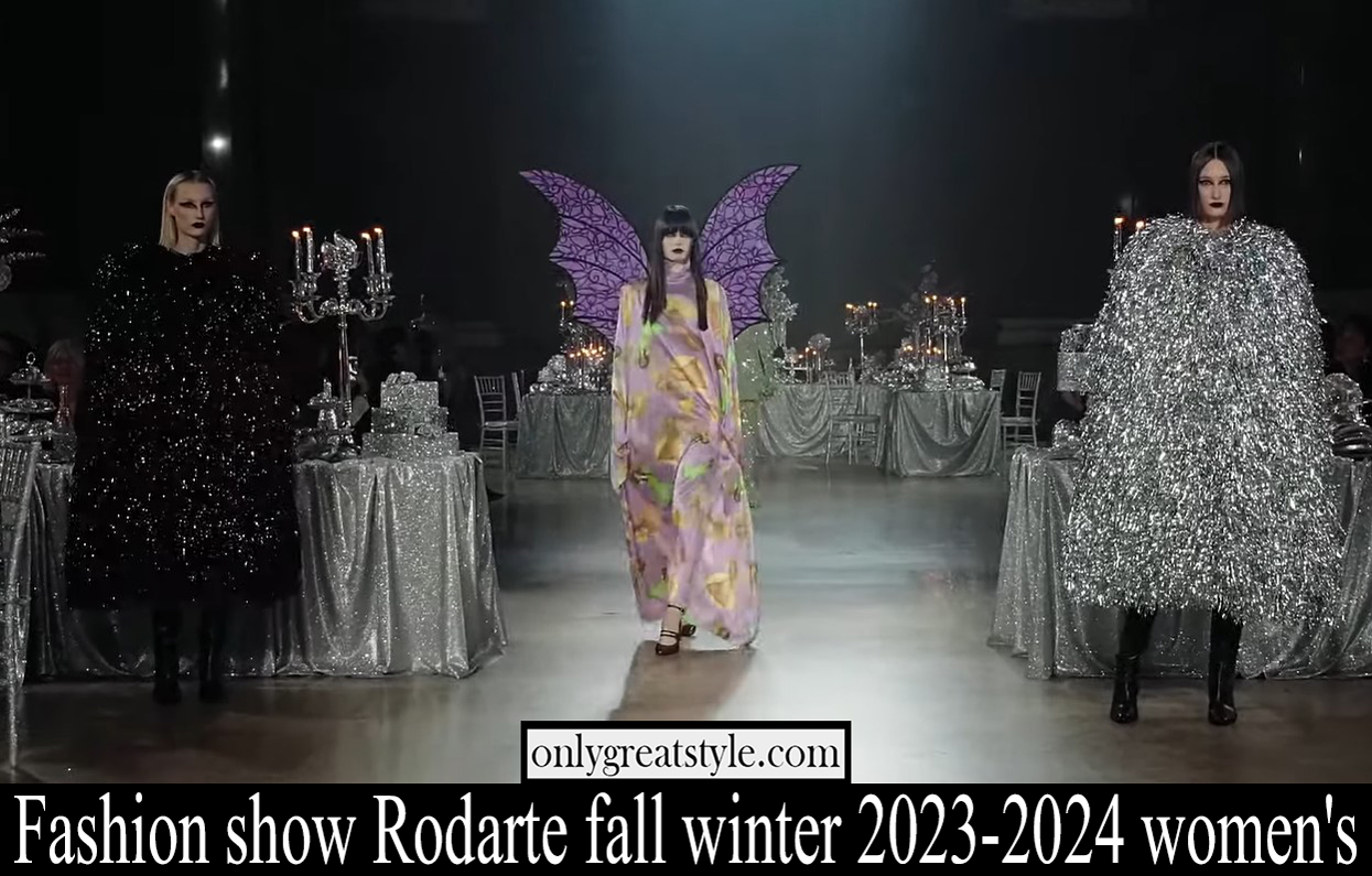 Fashion show Rodarte fall winter 2023 2024 womens