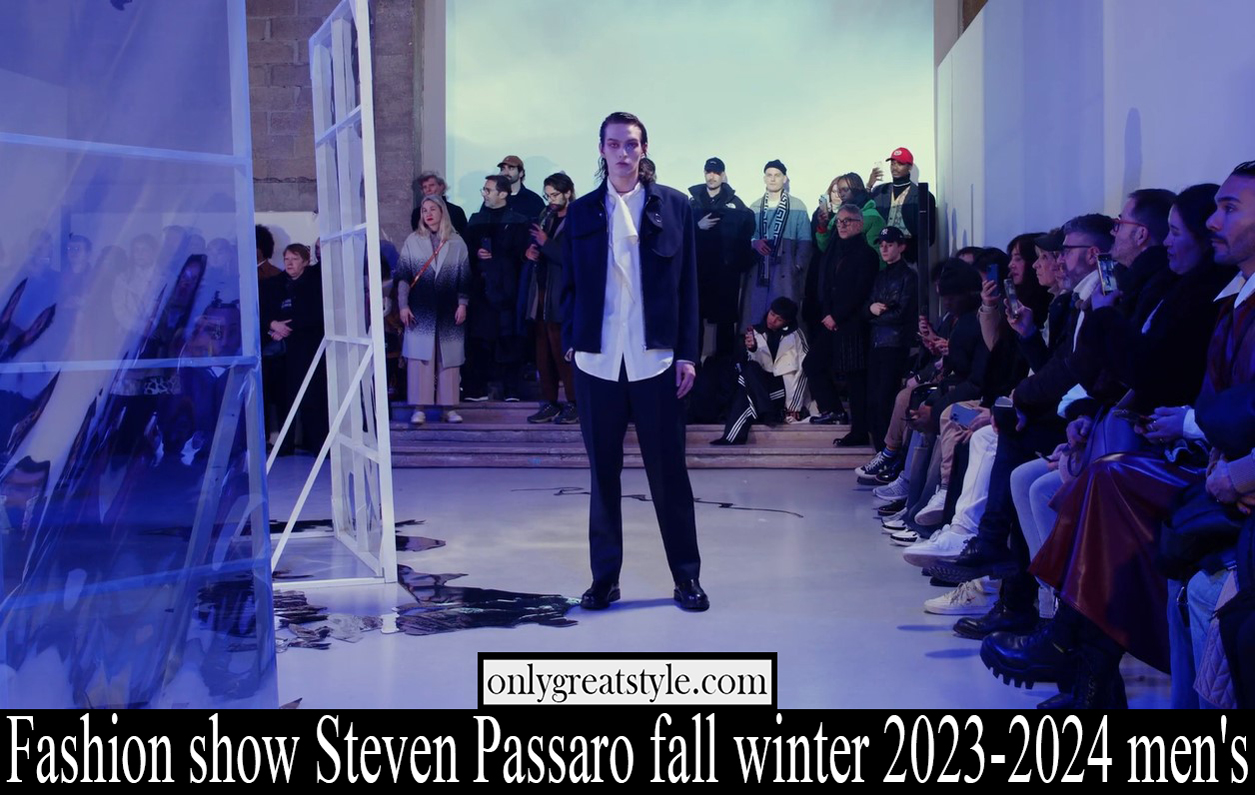 Fashion show Steven Passaro fall winter 2023 2024 mens