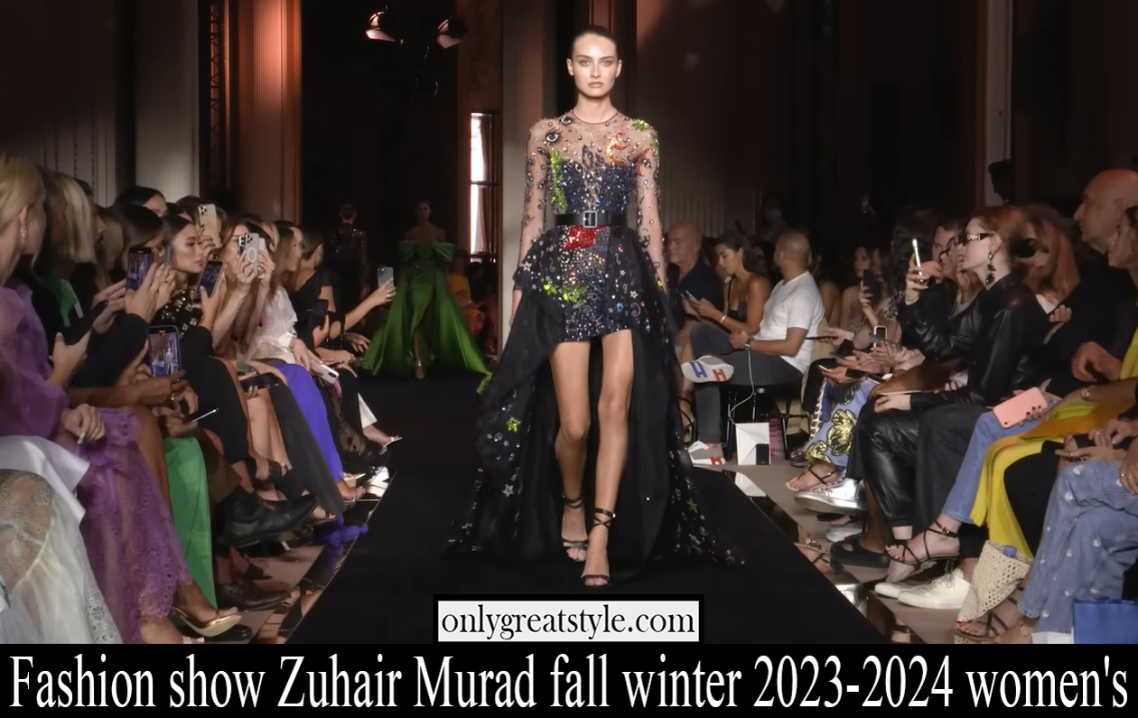 Fashion show Zuhair Murad fall winter 2023 2024 womens