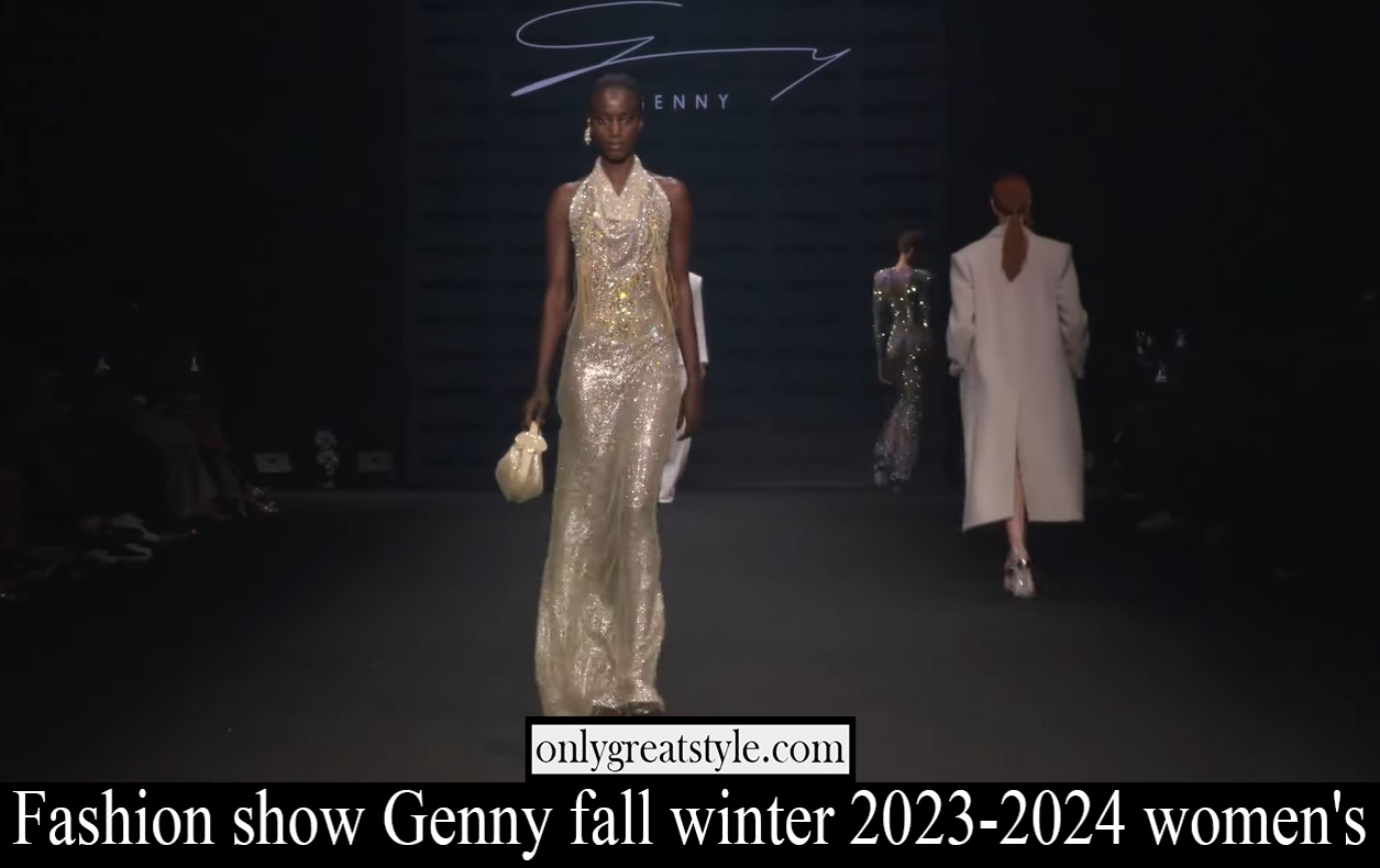 Fashion show Genny fall winter 2023 2024 womens