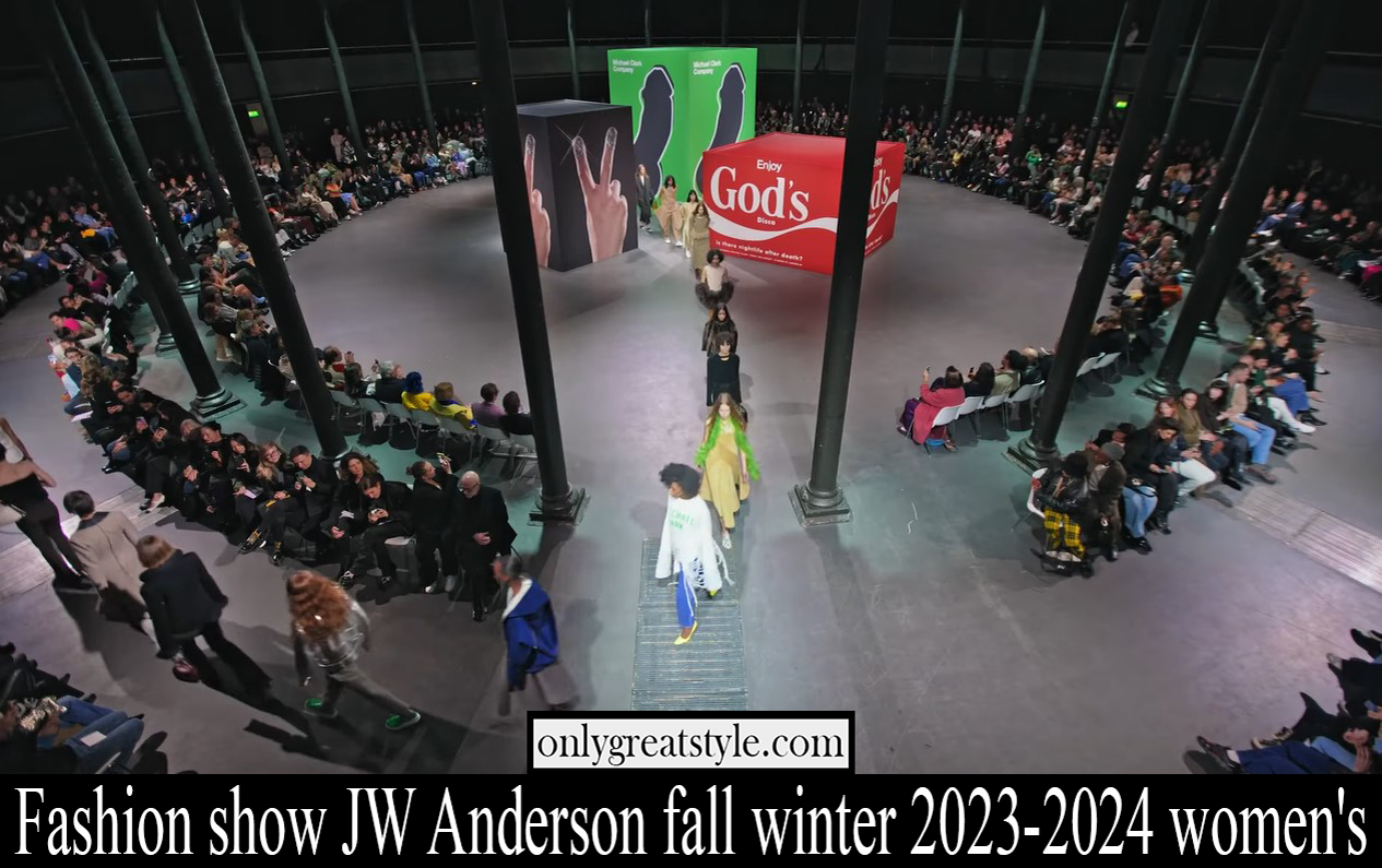 Fashion show JW Anderson fall winter 2023 2024 womens