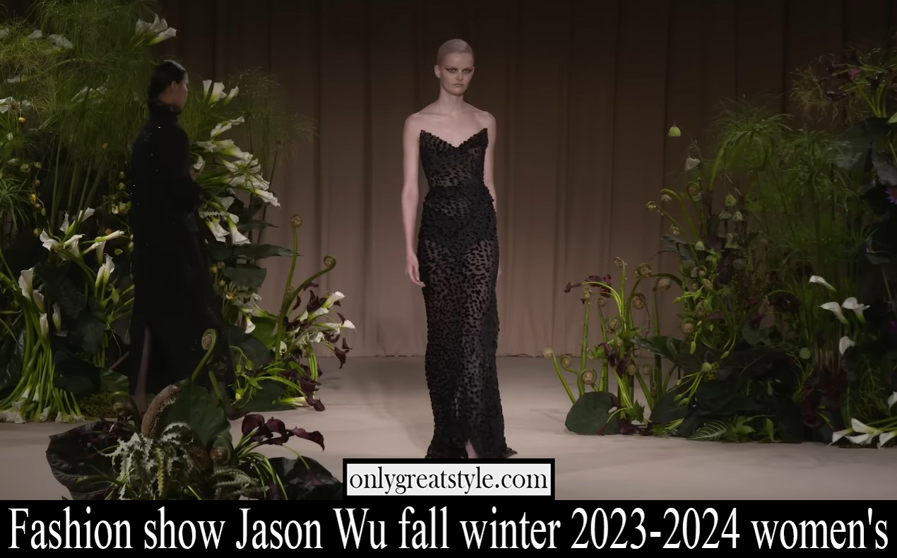 Fashion show Jason Wu fall winter 2023 2024 womens