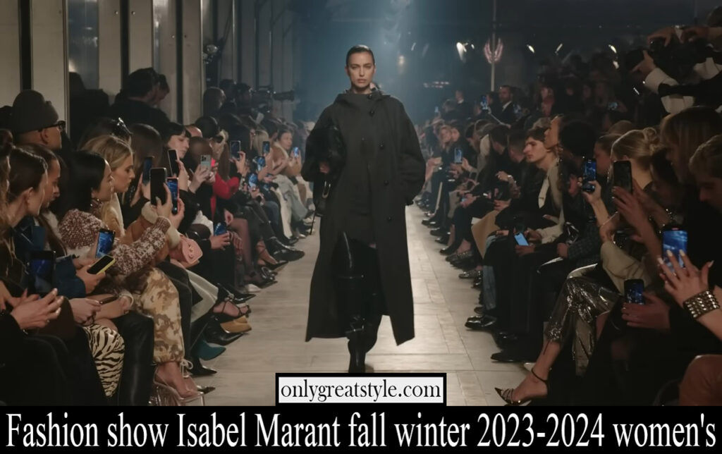 Fashion show Isabel Marant fall winter 20232024 women's