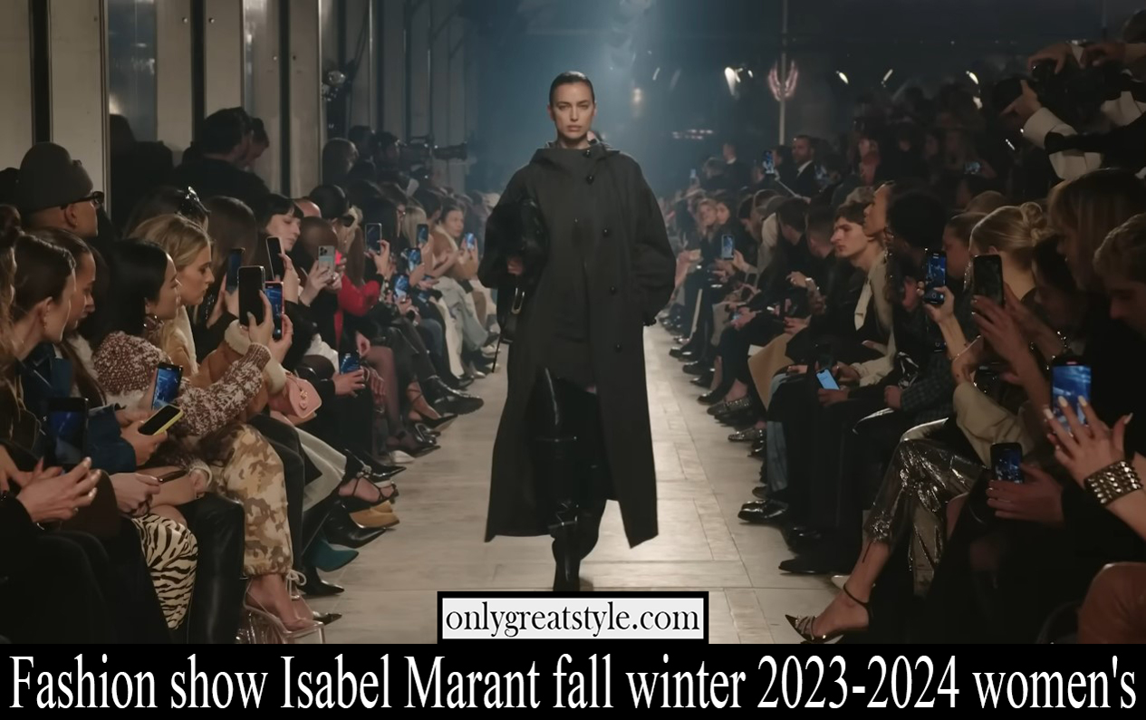 Fashion show Isabel Marant fall winter 2023-2024 women's