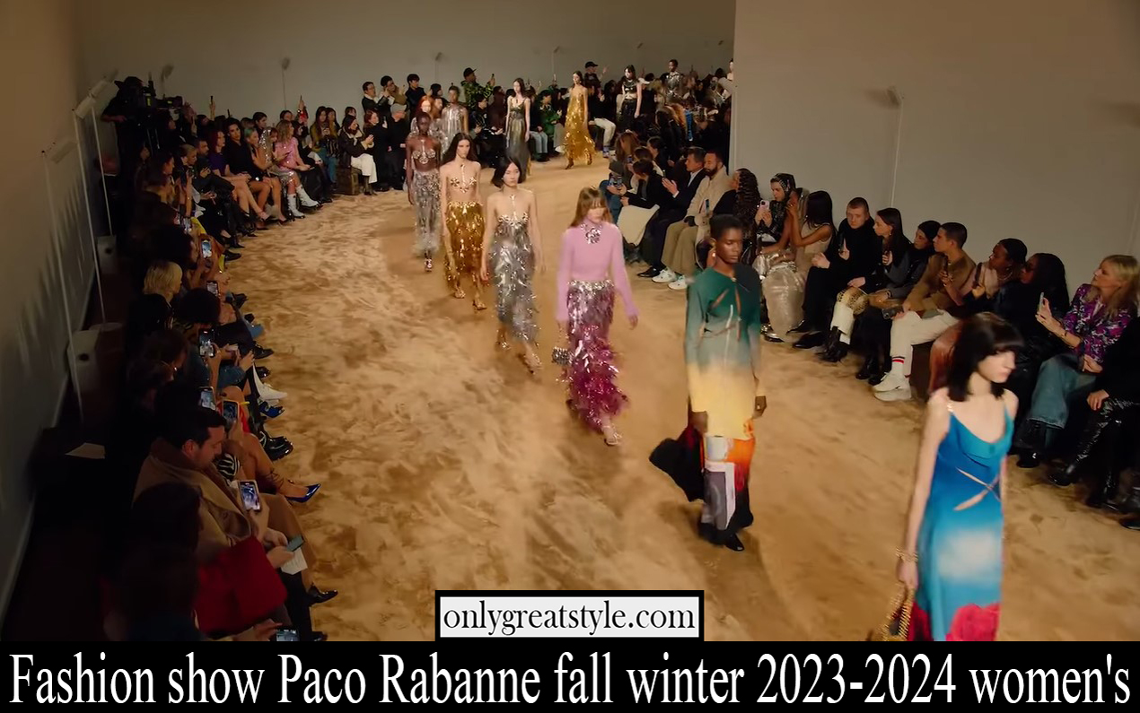 Fashion show Paco Rabanne fall winter 2023 2024 womens
