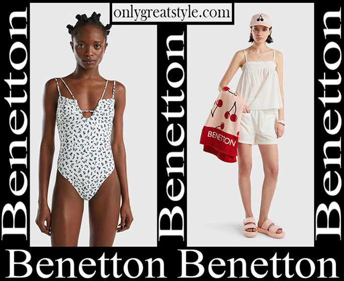 Benetton beachwear 2023 new arrivals women's swimwear