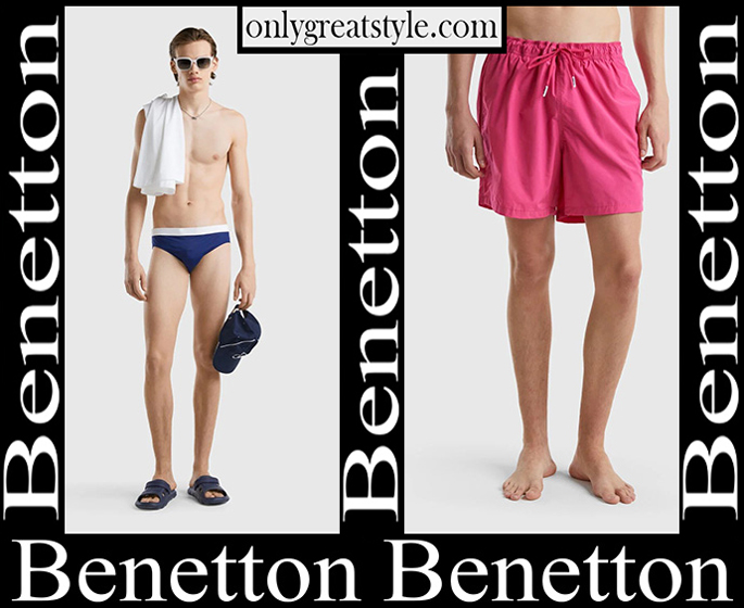 Benetton swimwear 2023 new arrivals men's beachwear