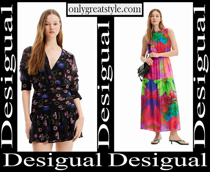 Desigual dresses 2023 new arrivals women's clothing