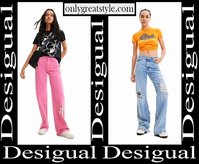 Desigual jeans 2023 new arrivals women's clothing fashion