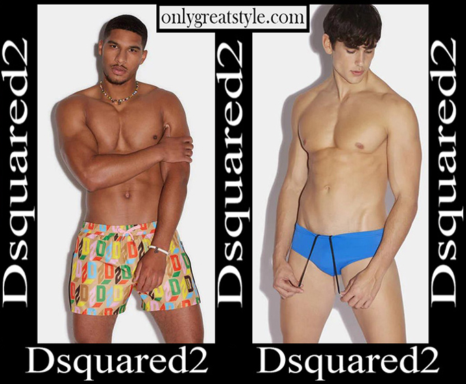 Dsquared2 swimwear 2023 new arrivals men's beachwear