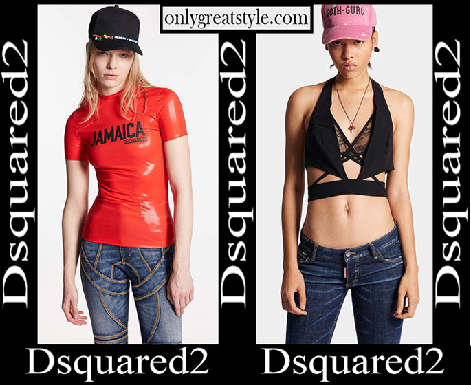 Dsquared2 t shirts 2023 new arrivals women's clothing