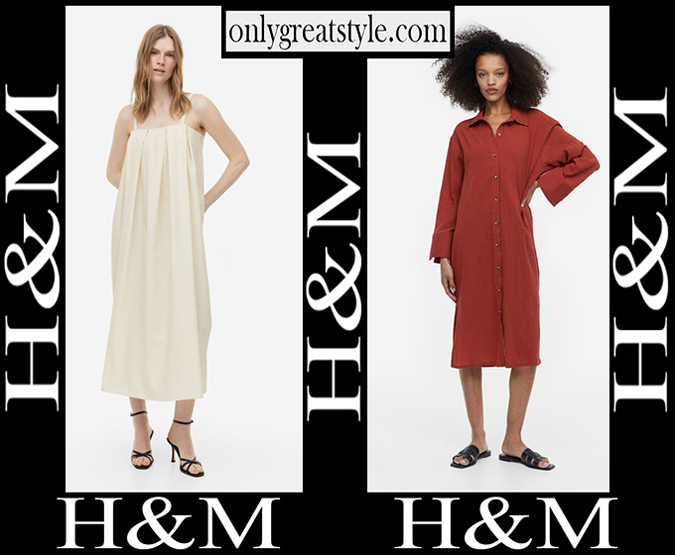 HM dresses 2023 new arrivals women's clothing