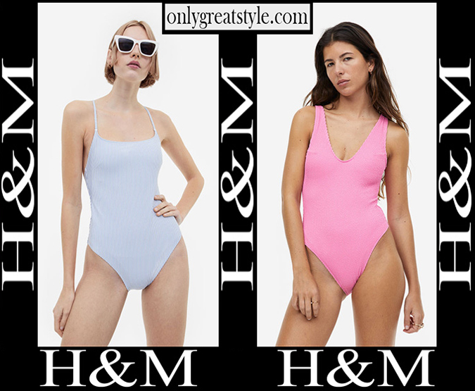 HM swimsuits 2023 new arrivals women's swimwear