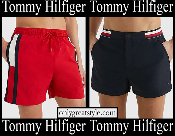 Tommy Hilfiger swimwear 2023 new arrivals men's beachwear