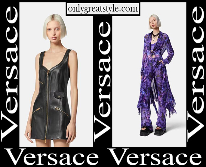 Versace dresses 2023 new arrivals women's clothing