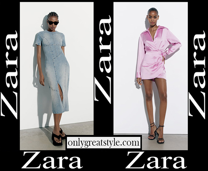 Zara dresses 2023 new arrivals women's clothing