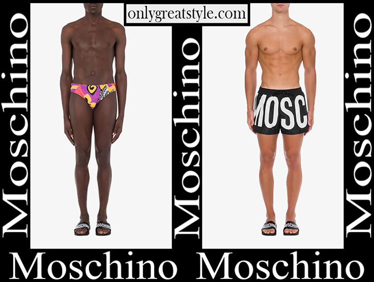Moschino swimwear 2023 new arrivals men's beachwear