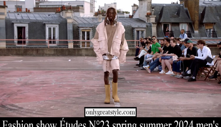 Fashion show Études N°23 spring summer 2024 men’s
