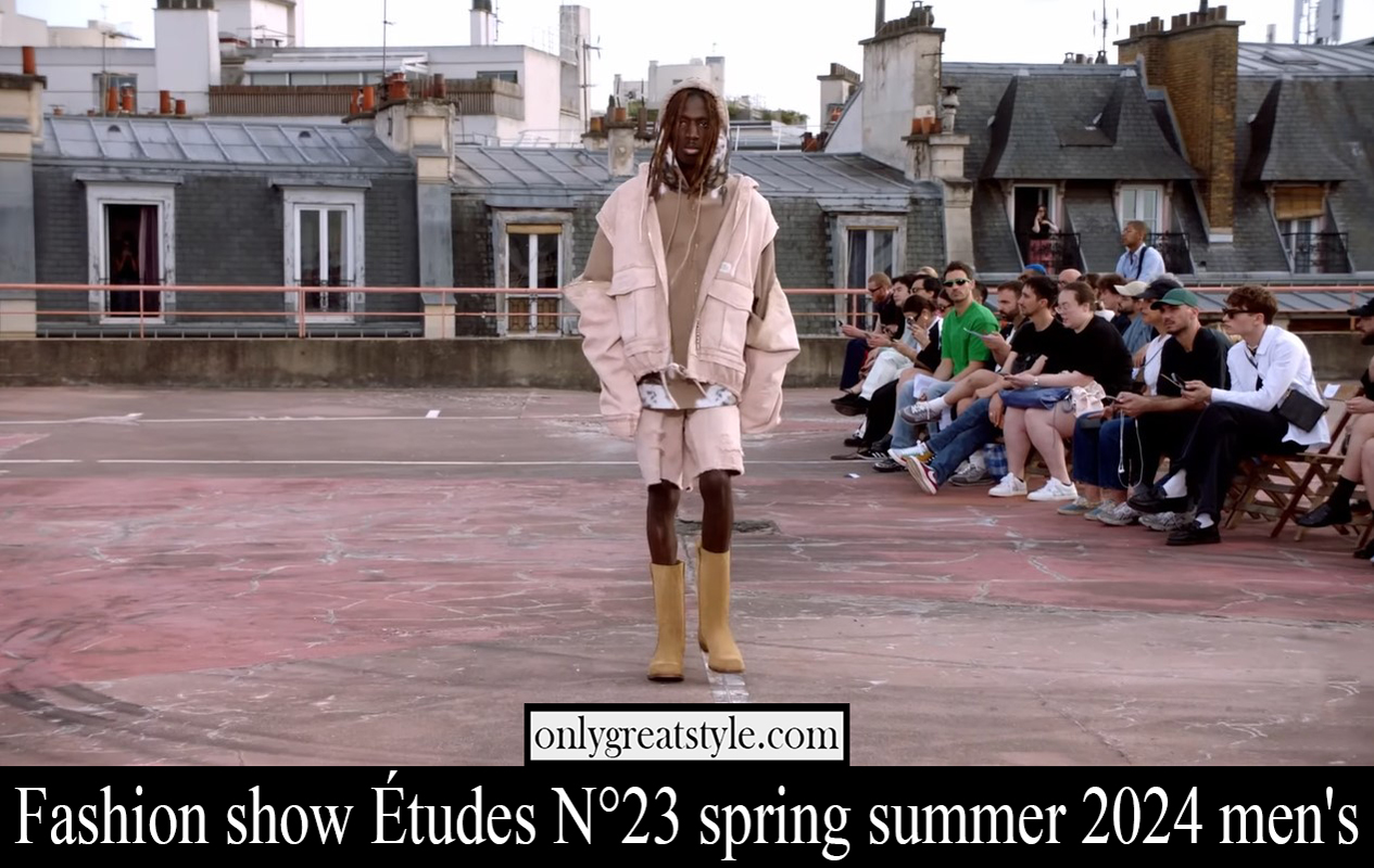 Fashion show Études N°23 spring summer 2024 men's