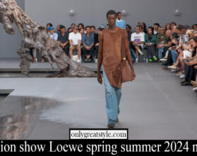 Fashion show Loewe spring summer 2023 men's