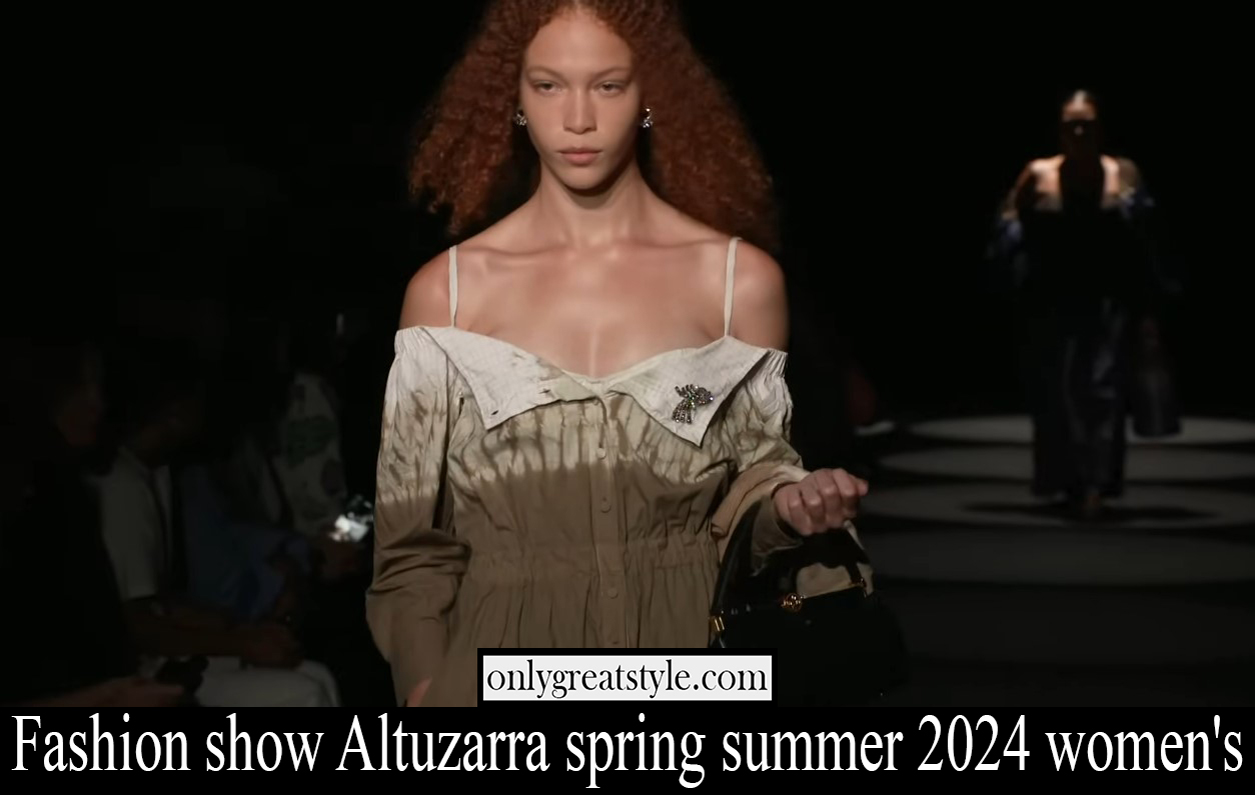 Fashion show Altuzarra spring summer 2024 women's