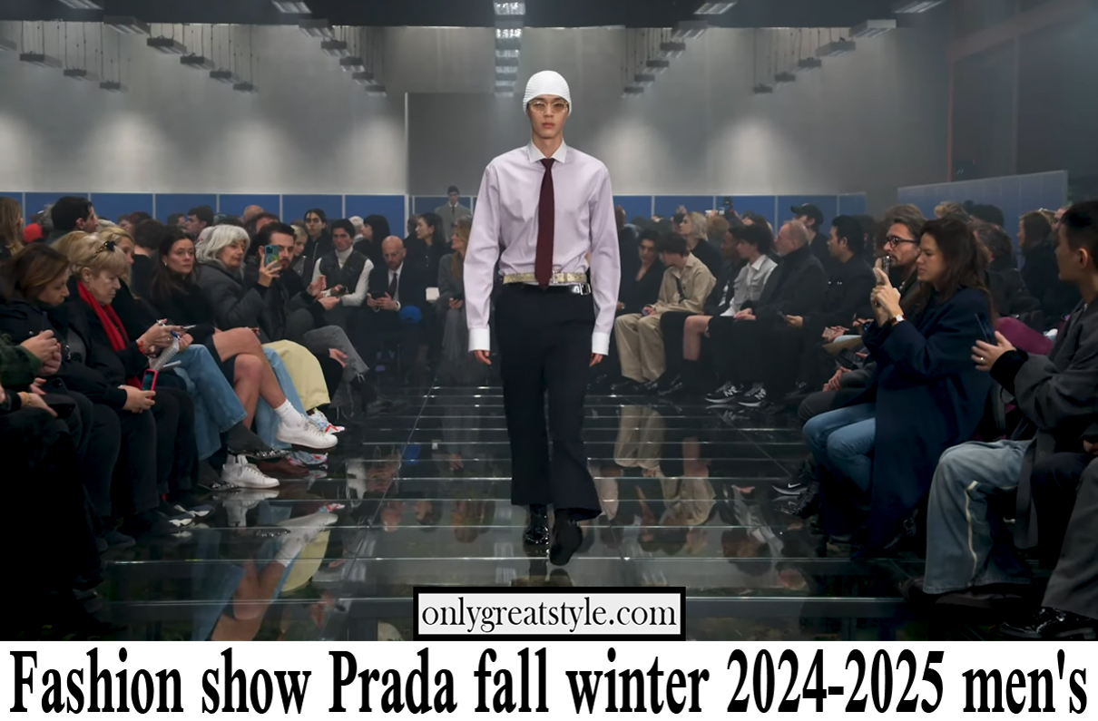 Fashion show Prada fall winter 2024 2025 men's