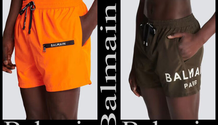Balmain swimwear 2024 new arrivals men’s beachwear